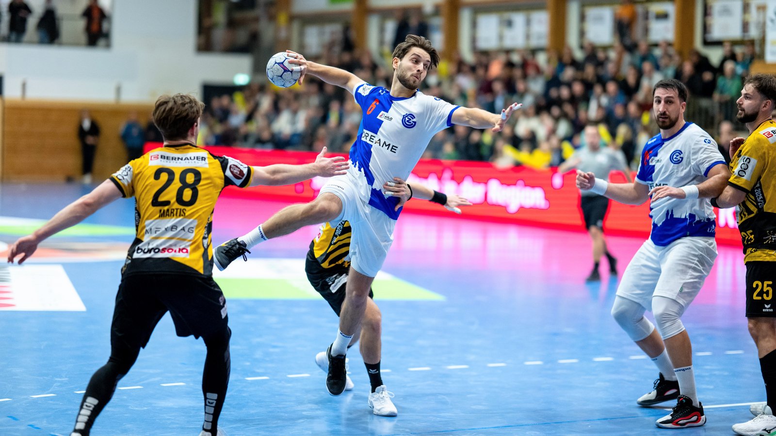 QHL: Handball Stäfa - GCA, 29:35 (14:15)