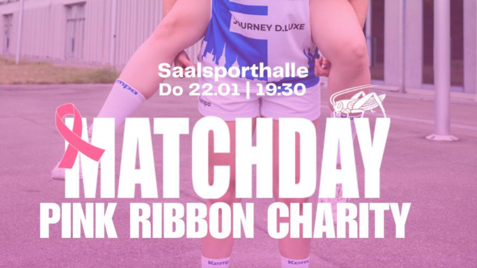 Pink Ribbon Event: GC Amicitia lädt ein am 22. Januar zum Spiel der NLA Frauen