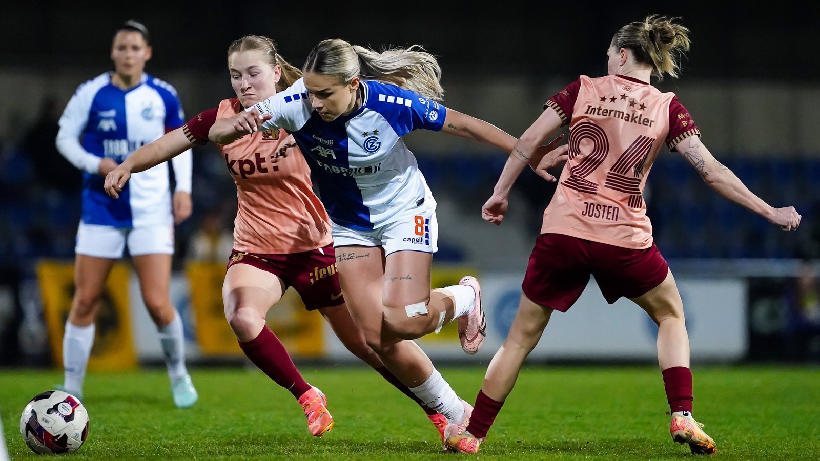 Knappe Niederlage gegen die YB Frauen