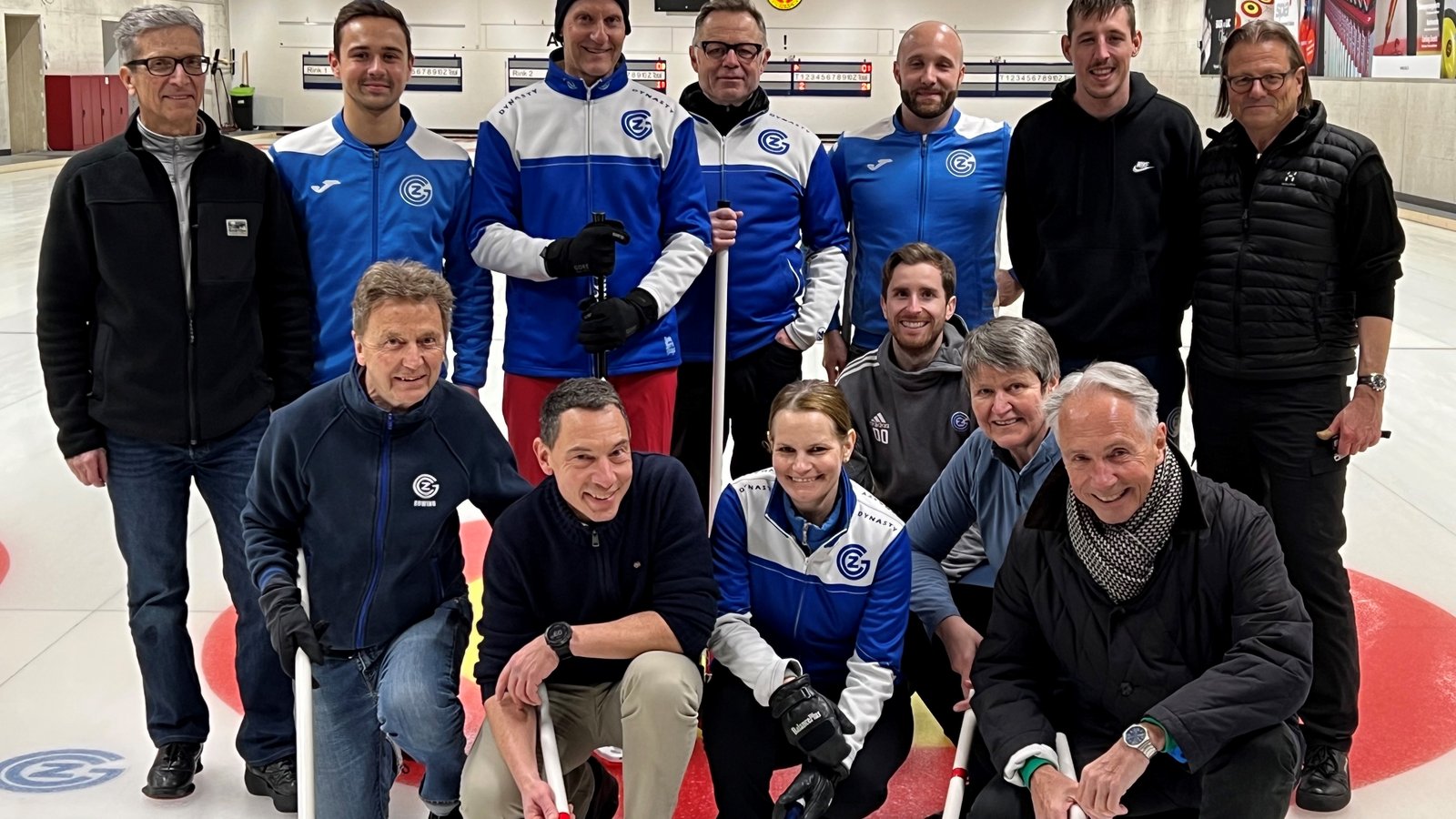 Curlingplausch mit GC Ruderer und Fussballer