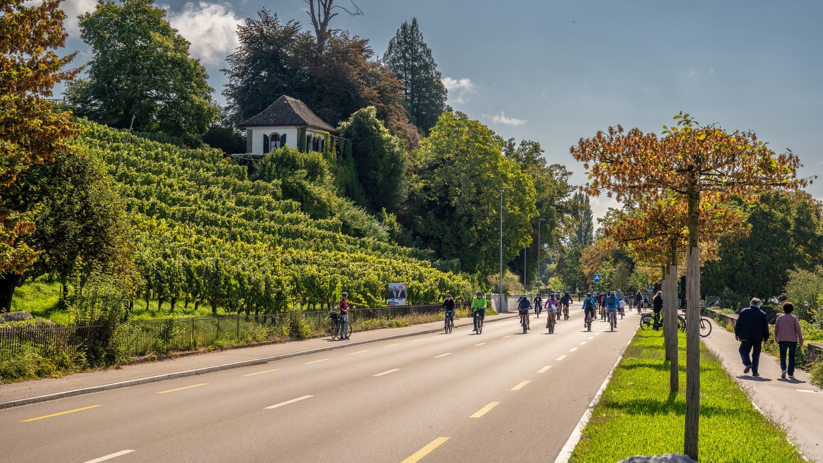 GC Zürich am slowUp Zürichsee 