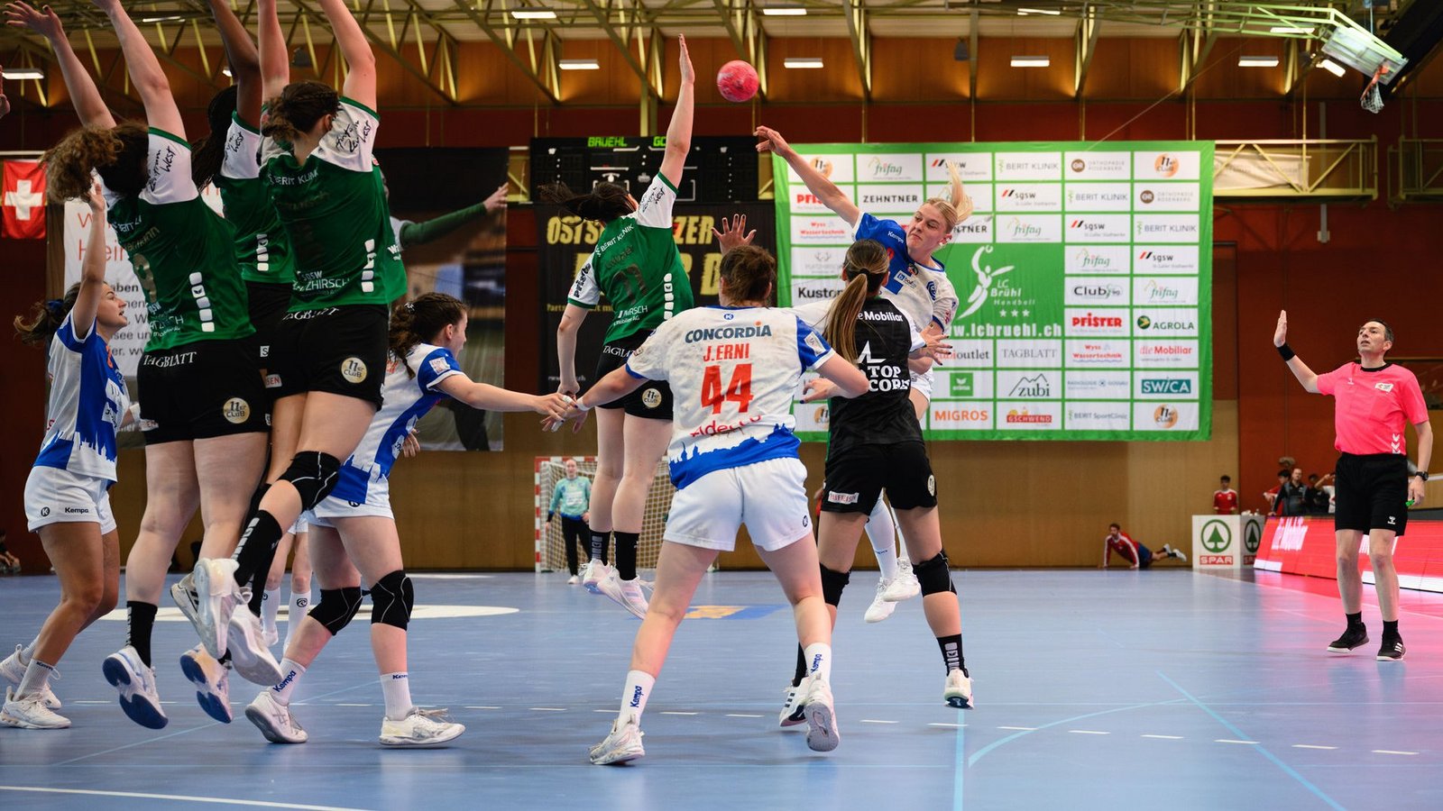 SPL: GC Amicitia Zürich unterliegt im ersten Playoff-Halbfinalspiel klar dem LC Brühl