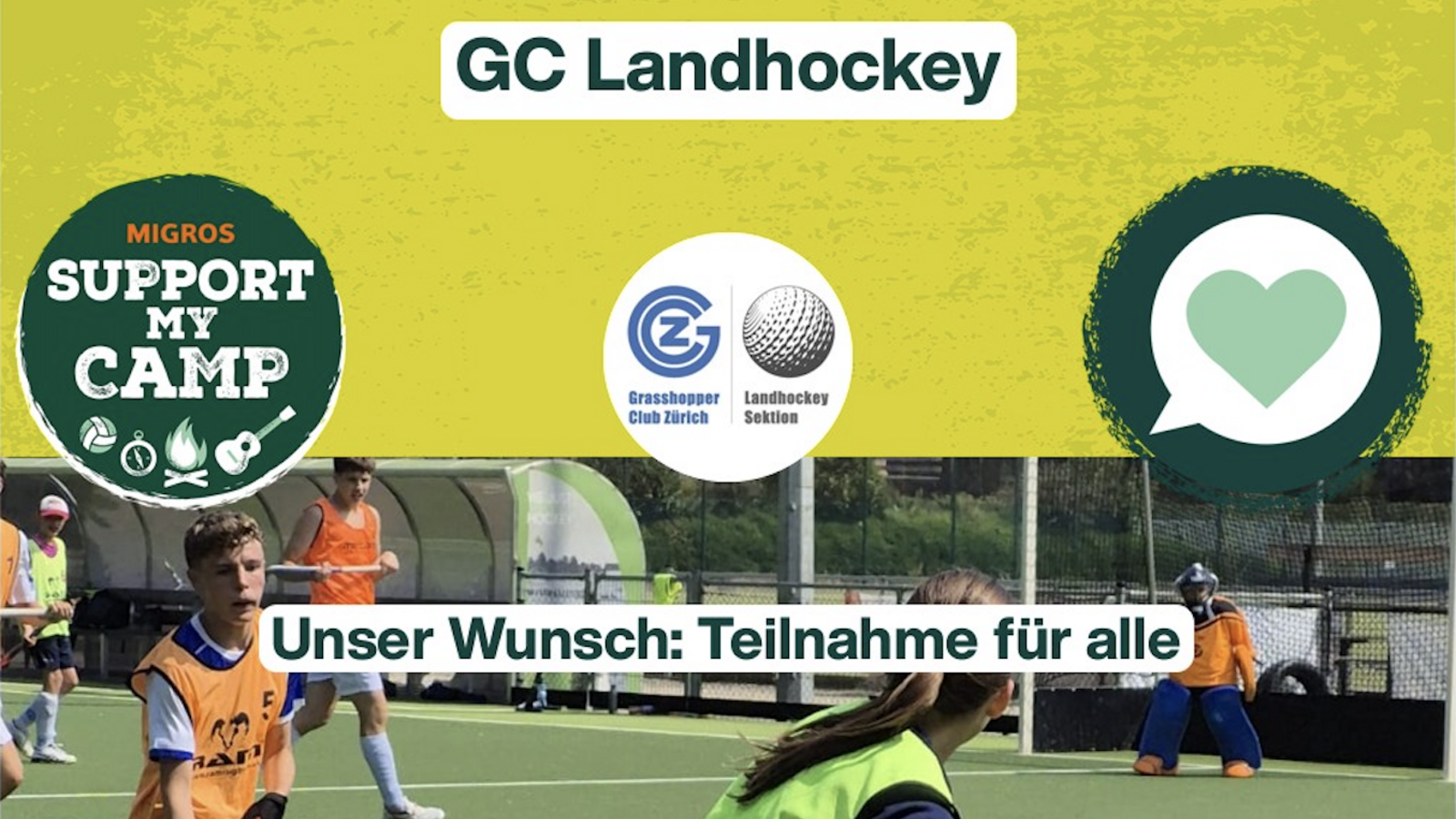 Migros Support My Camp: Unterstützt unser Junioren Sommerlager