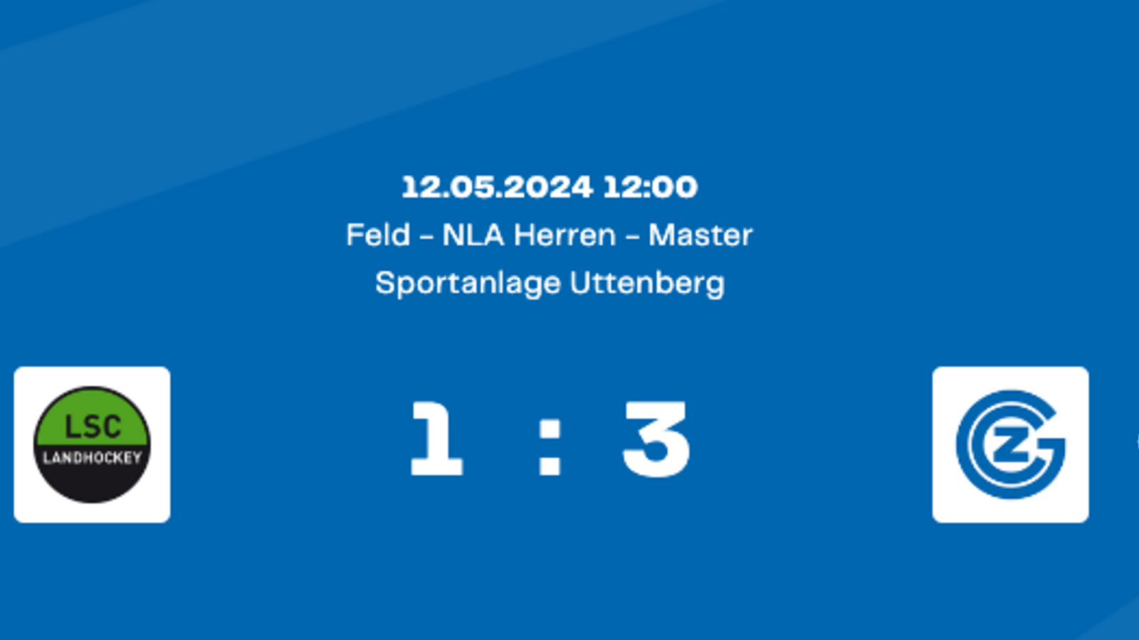 GC Herren 1: Weitere 3 Punkte in Luzern
