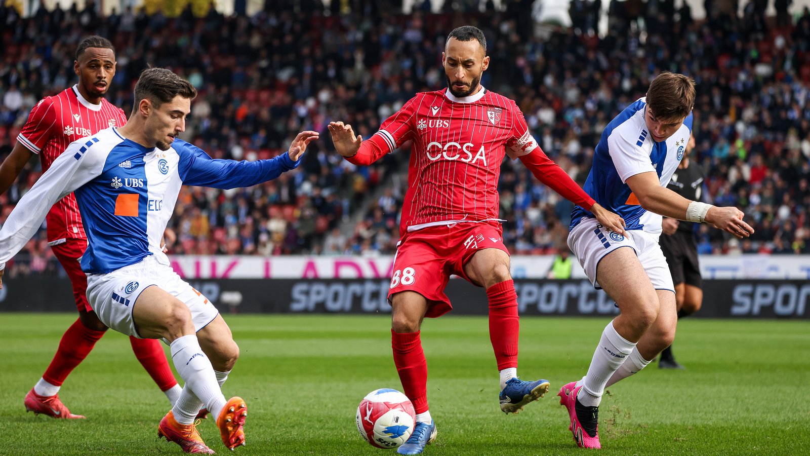 GC Zürich verliert in Unterzahl gegen den FC Sion