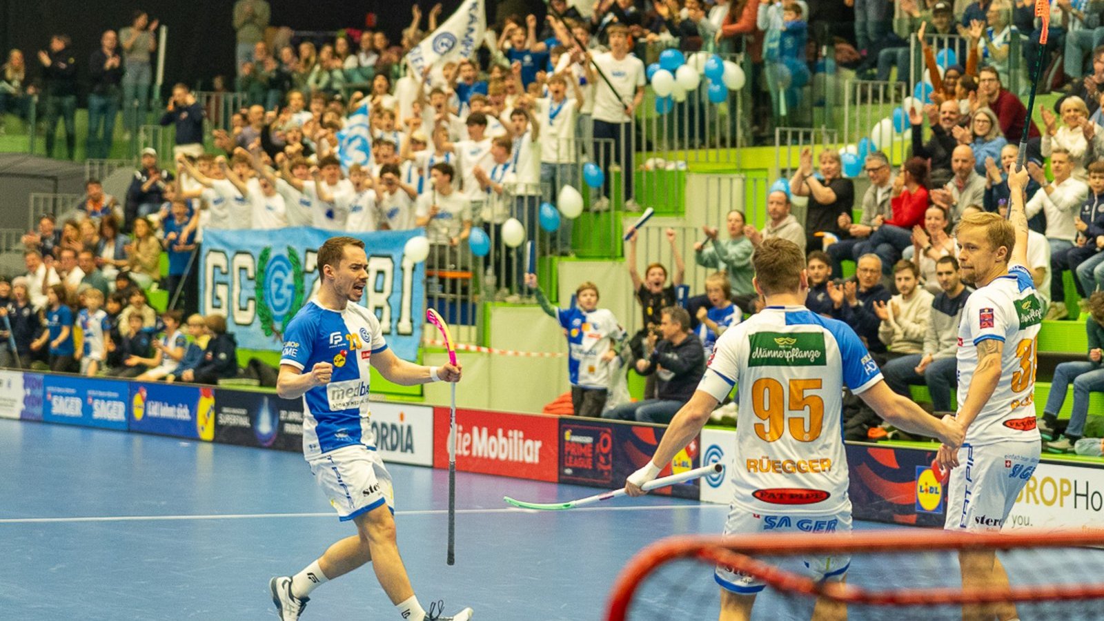 UNTERSTÜTZE GC-UNIHOCKEY IM PLAYOFF-VIERTELFINALE