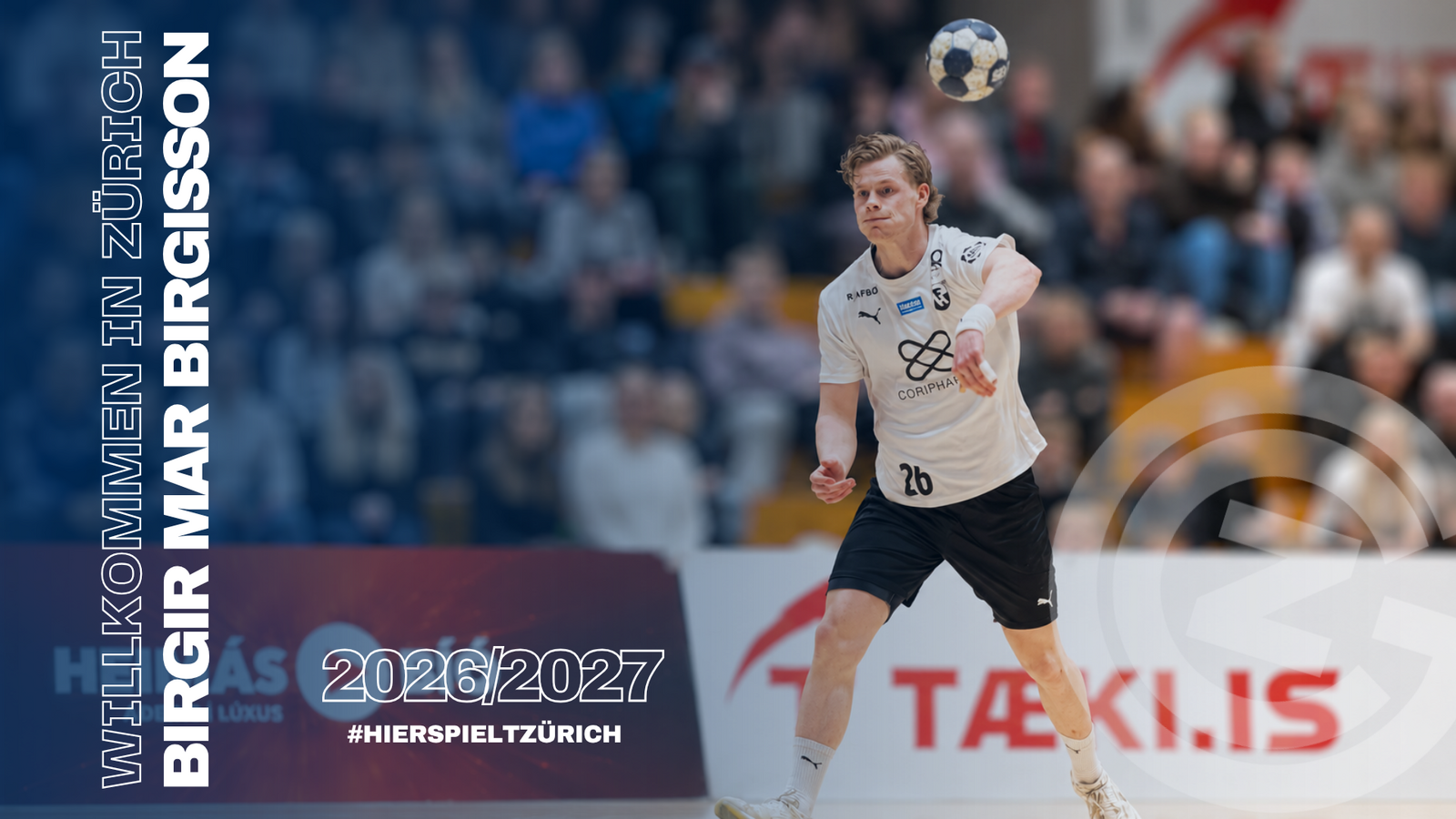 QHL: GC Amicitia Zürich verpflichtet isländischen Flügel Rechts