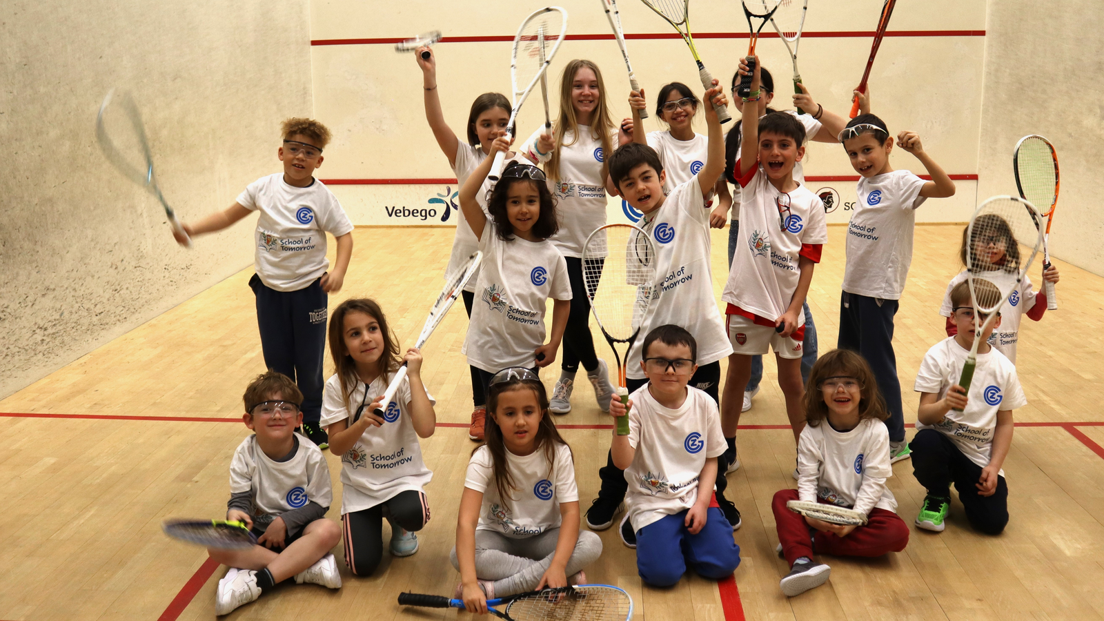 Ein Schulnachmittag bei GC Squash