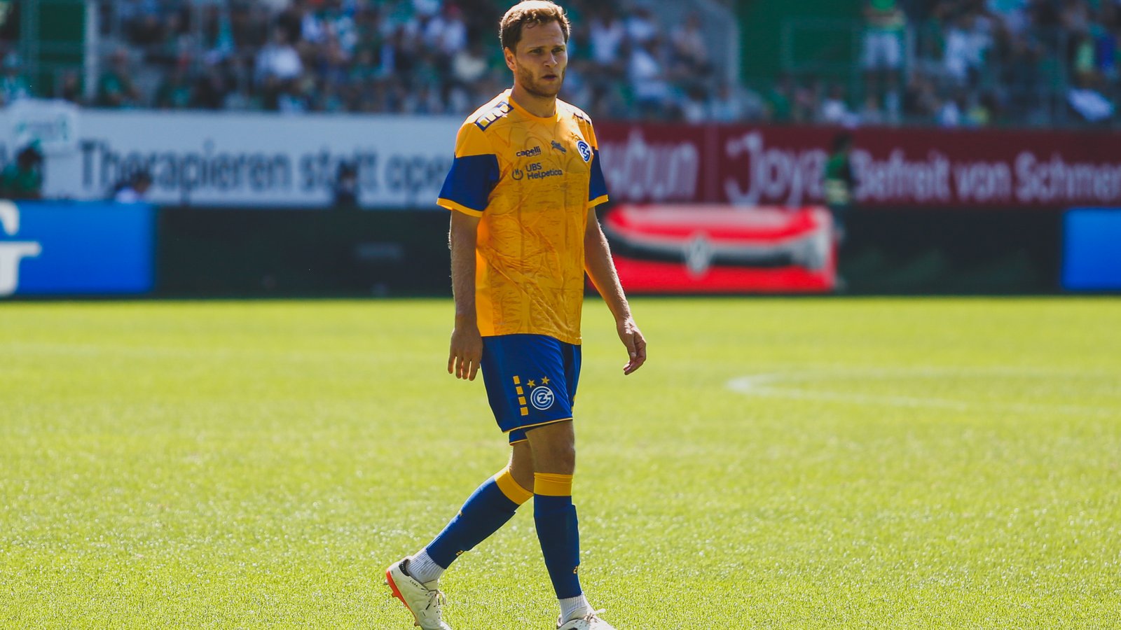 GC ZÜRICH VOR DEM SPIEL AUF DER SCHÜTZENWIESE