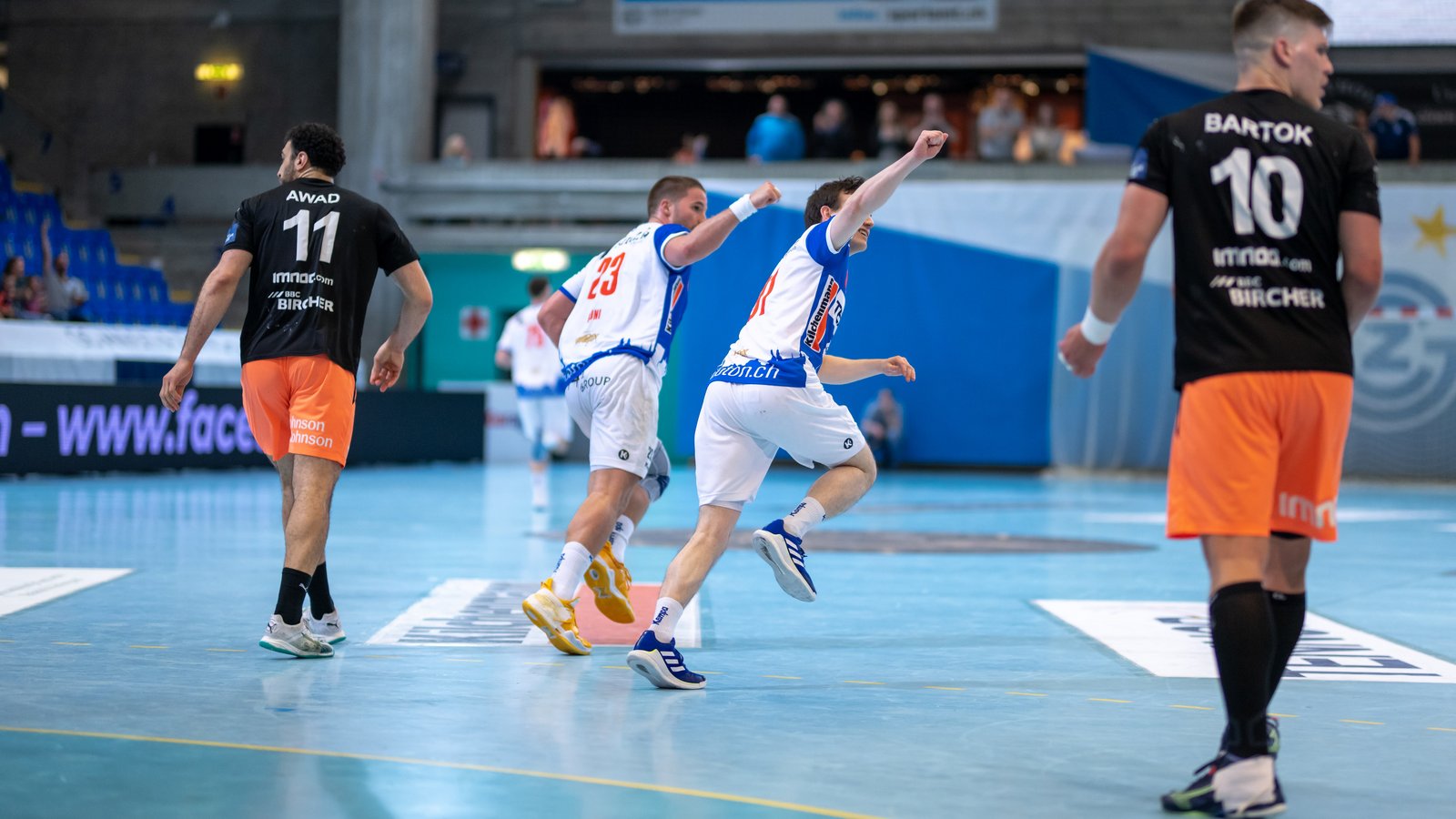 QHL: GCA - Kadetten Schaffhausen, 32:28 (15:15)