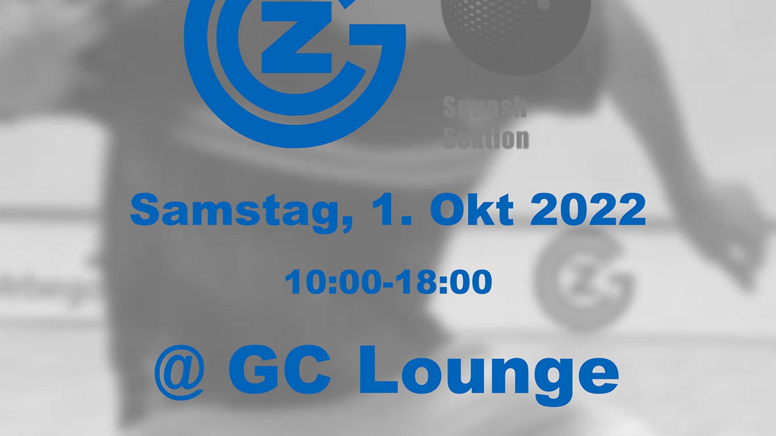GC Squash Clubmeisterschaft