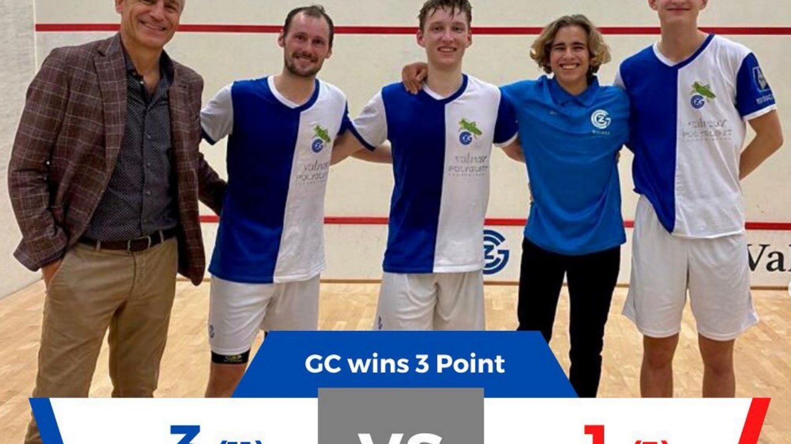 Gregory Gaultier gab sein Interclub Debut bei GC