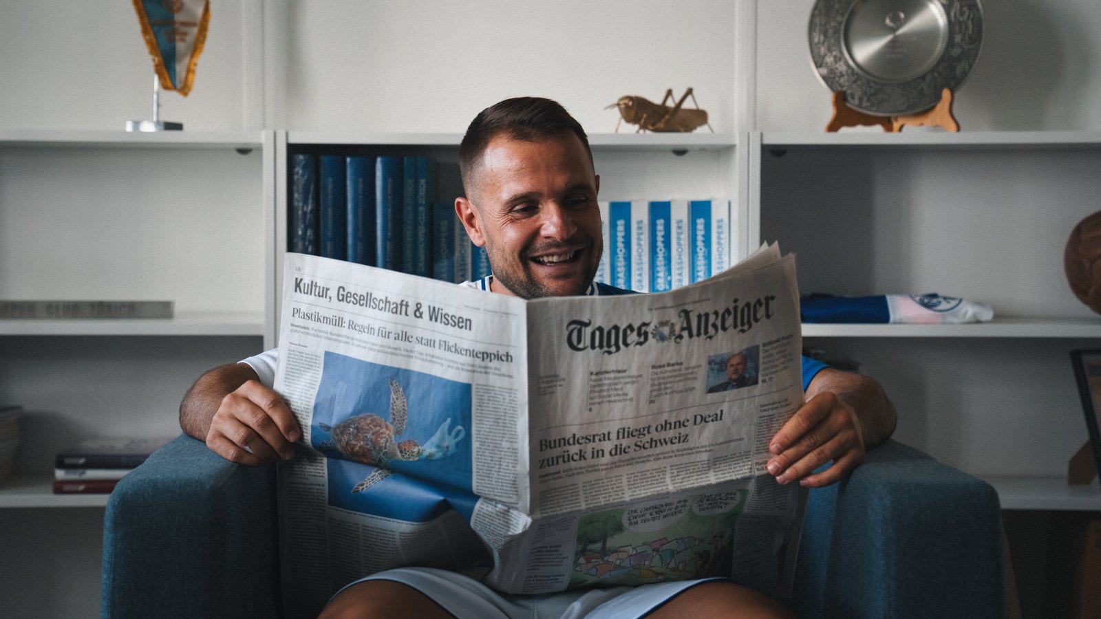Tages-Anzeiger wird offizieller Medienpartner des Grasshopper Club Zürich