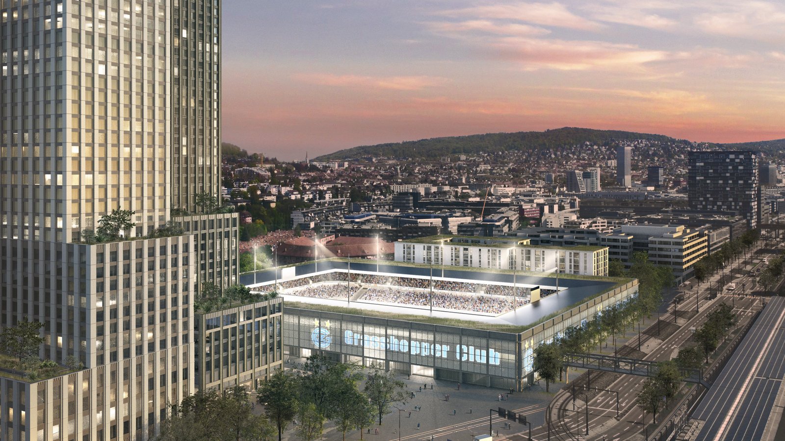 DIE TIMELINE ZUM NEUEN FUSSBALLSTADION AUF DEM HARDTURM-AREAL