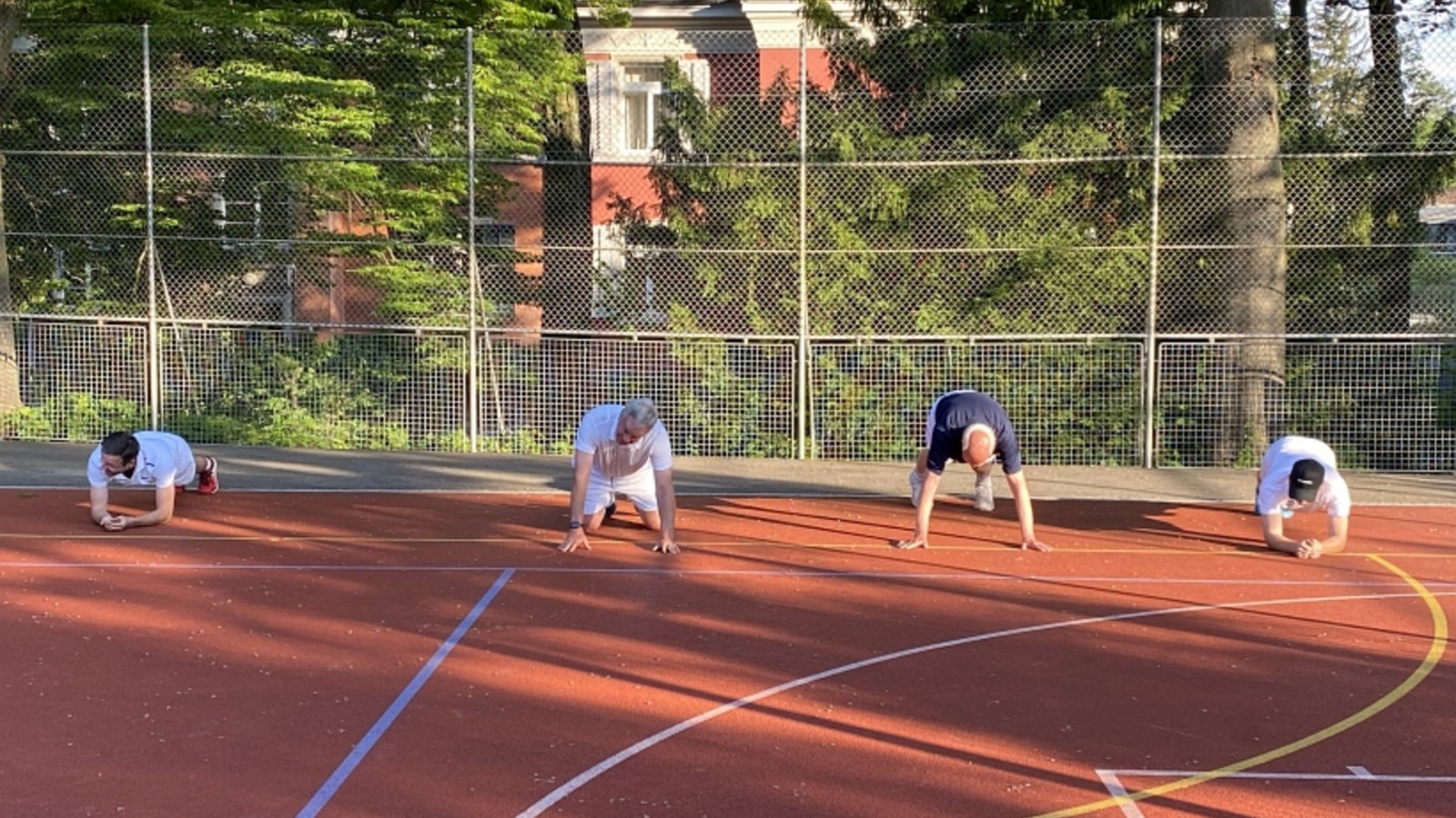 Konditionstraining mit Jan