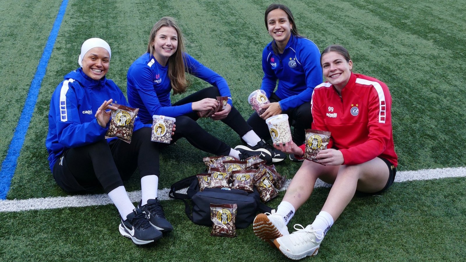 Maya Popcorn wird neue Sponsorin des GC Frauenfussballs