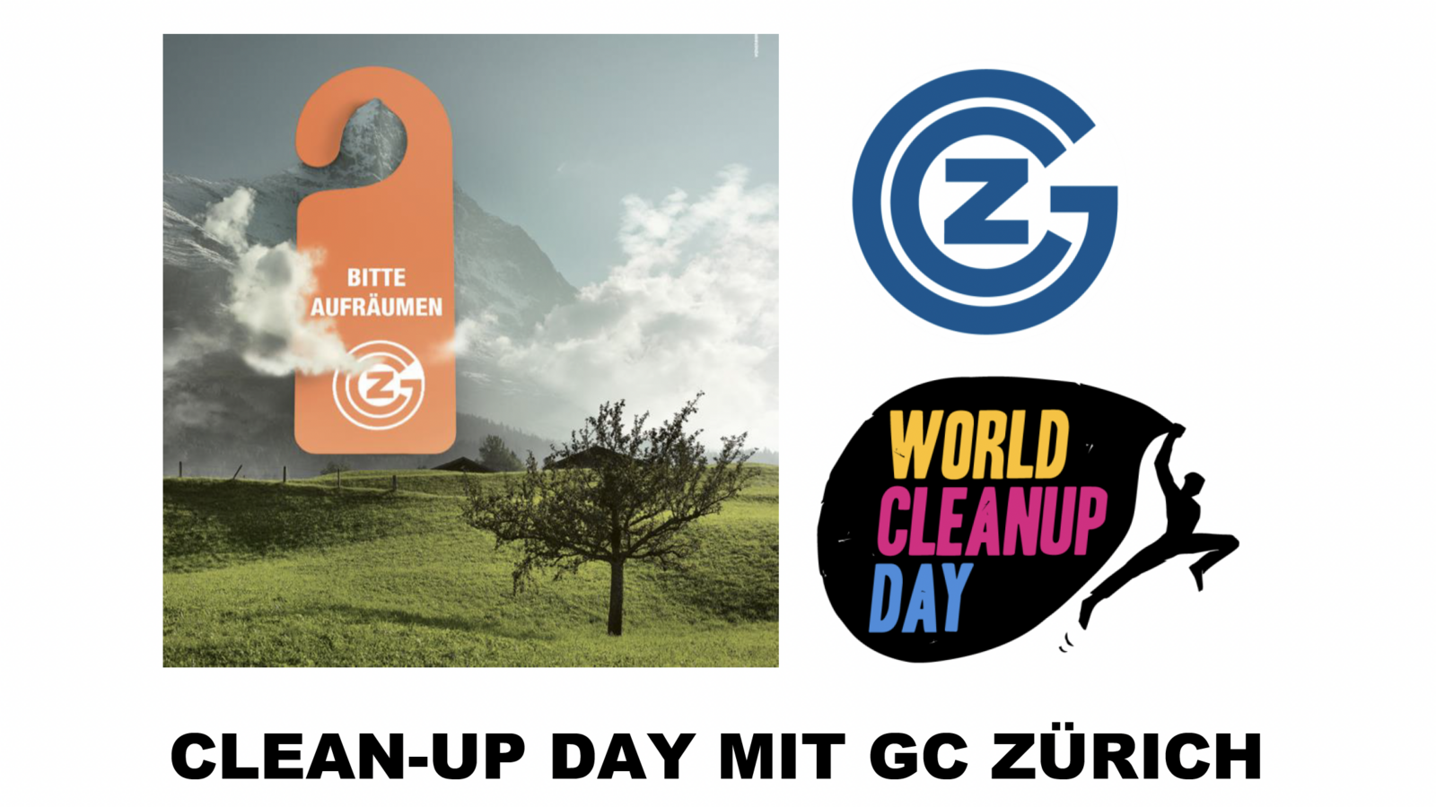 Verein: Clean-Up Day mit GC Zürich
