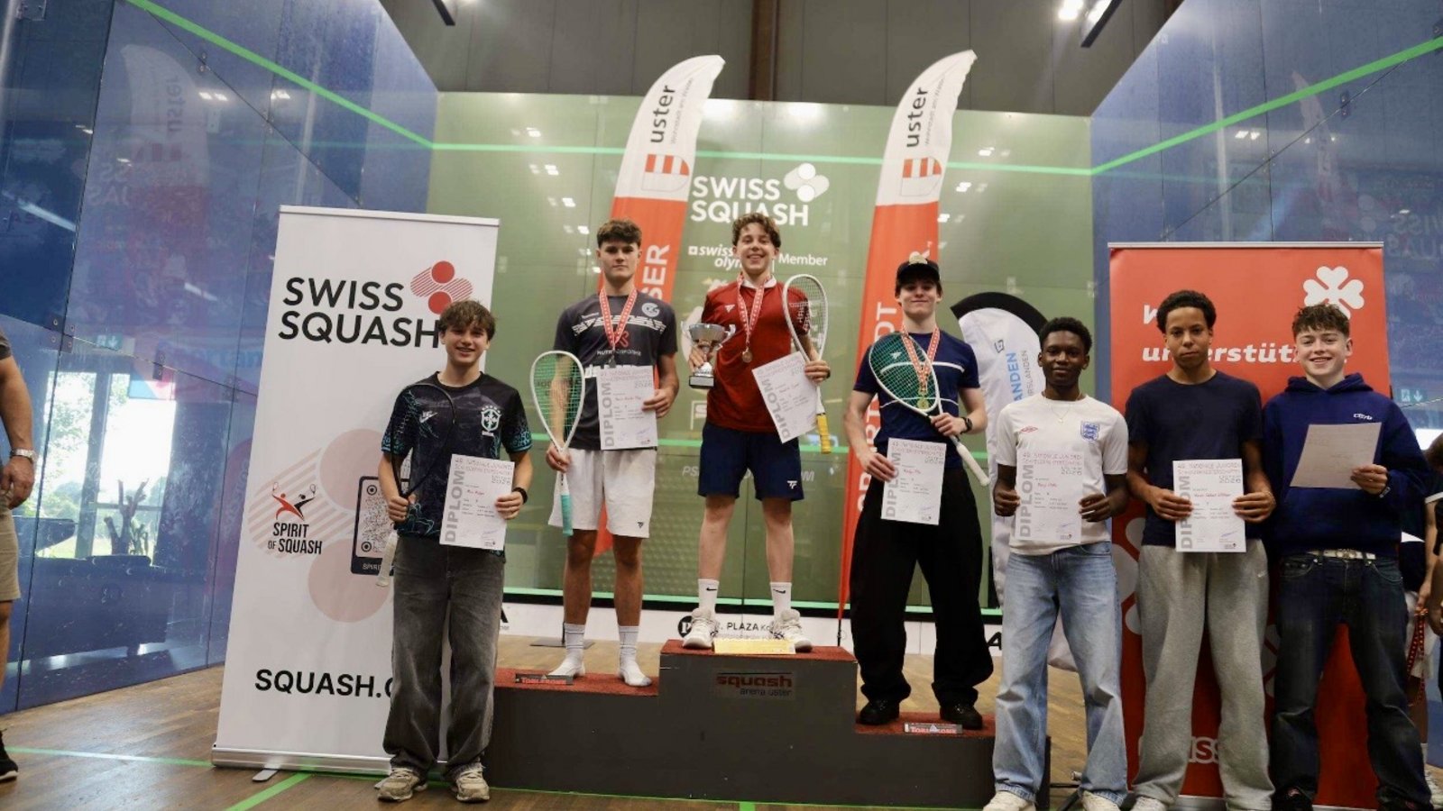 Junioren-Schweizermeisterschaft 2026 in Uster: Silber für Morris Frey