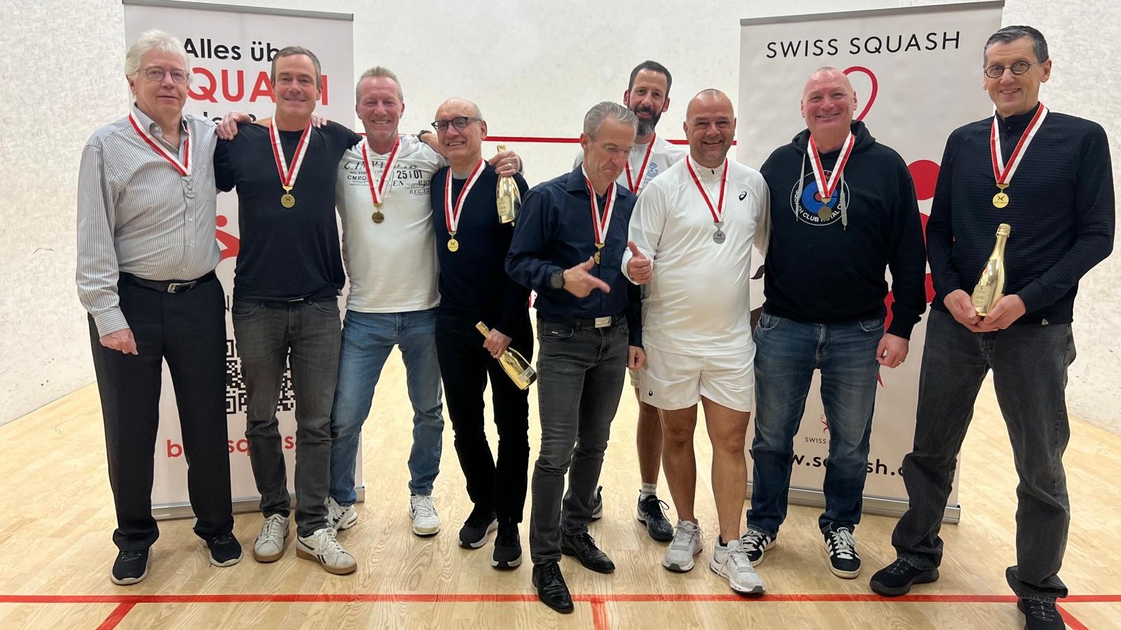 Fünf GC-Senioren bringen Edelmetall nach Hause