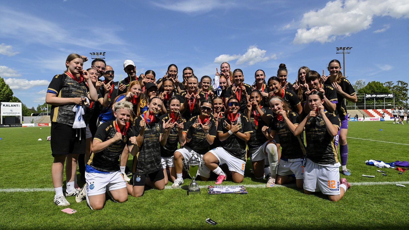 U18 gewinnt Schweizer Cup