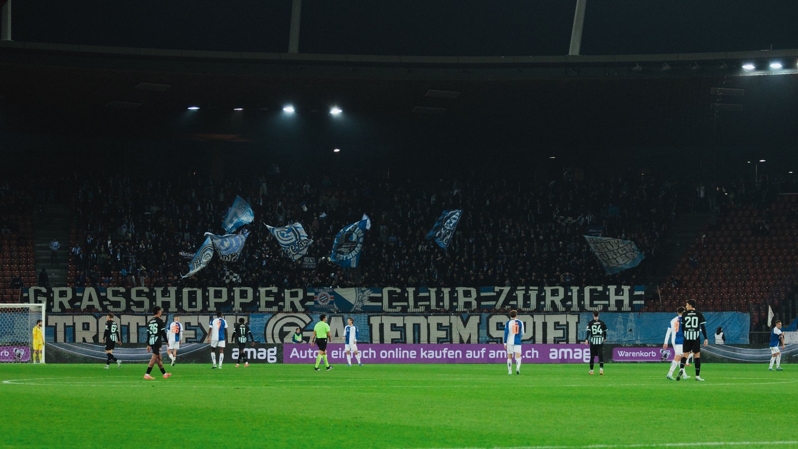 POLIZEIEINSATZ AM DERBY