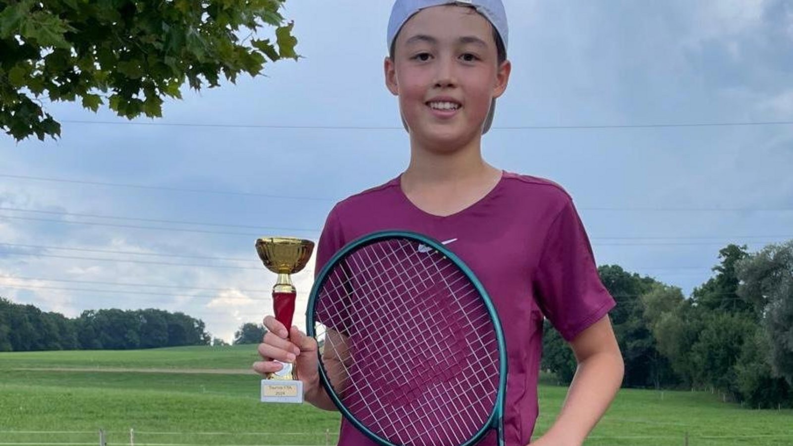 Timothy Weckherlin U14 Turniersieg in Fribourg