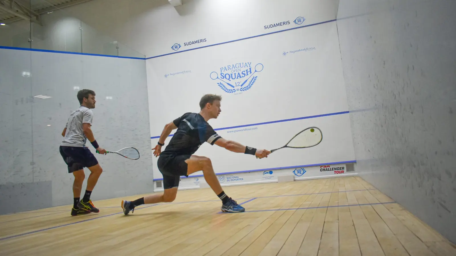 Yannick Wilhelmi im Halbfinae in Paraguay