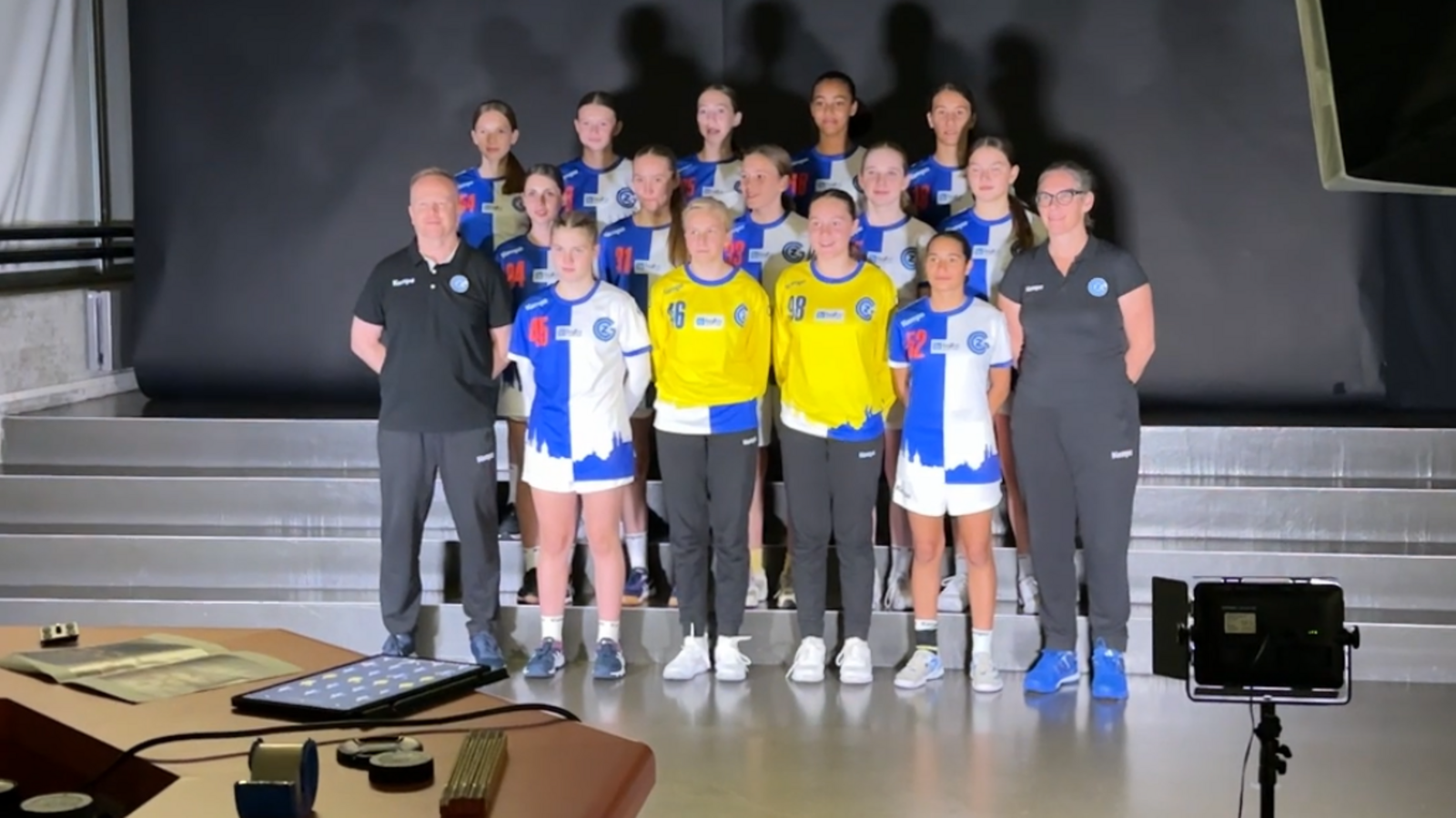 Verein: Sponsorenlauf und Fotoshooting