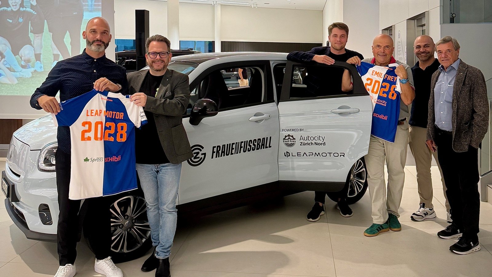 GC Frauenfussball – Gemeinsam unterwegs mit Emil Frey Autocity Zürich Nord & Leapmotor