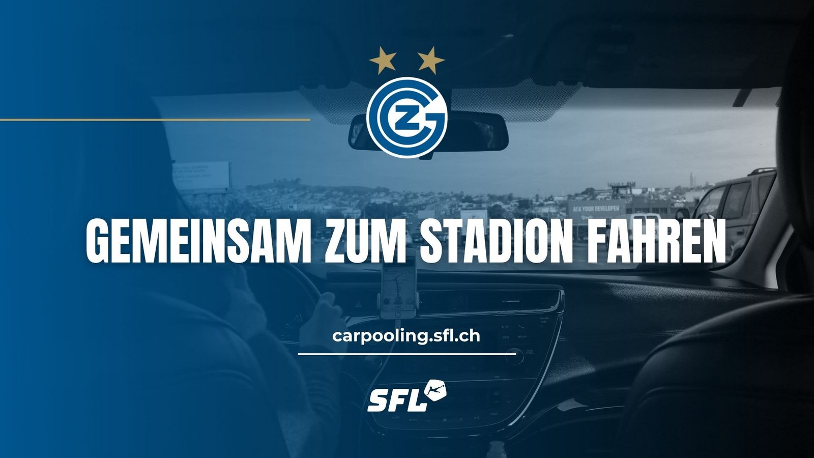 SFL stellt neue Carpooling-Plattform für Stadionbesuche zur Verfügung