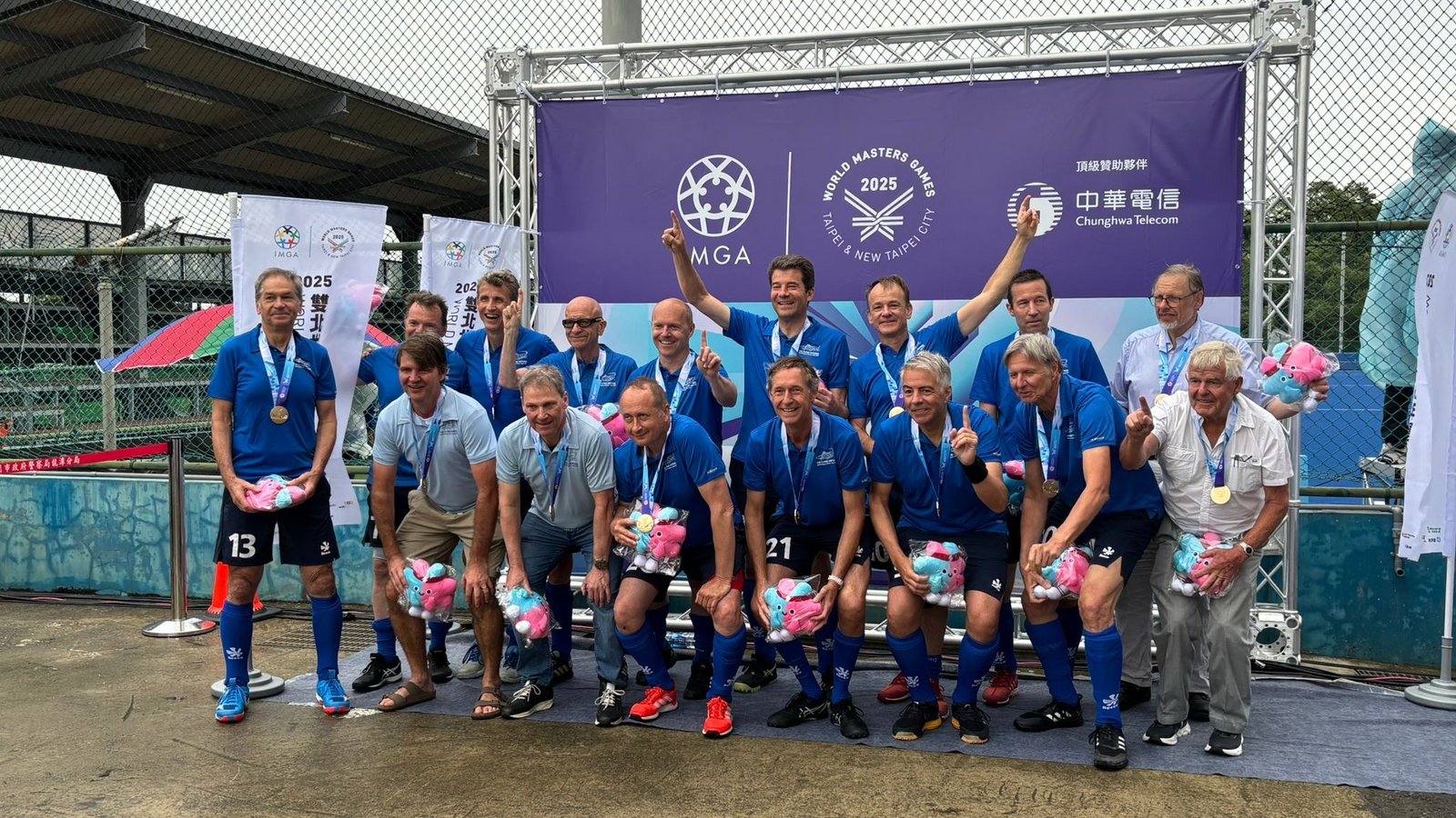 Flying Hoppers gewinnen Gold an den World Master Games 2025 in Taipeh