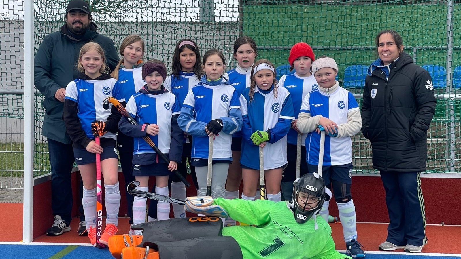 U12 Girls: Back on the Field with snow