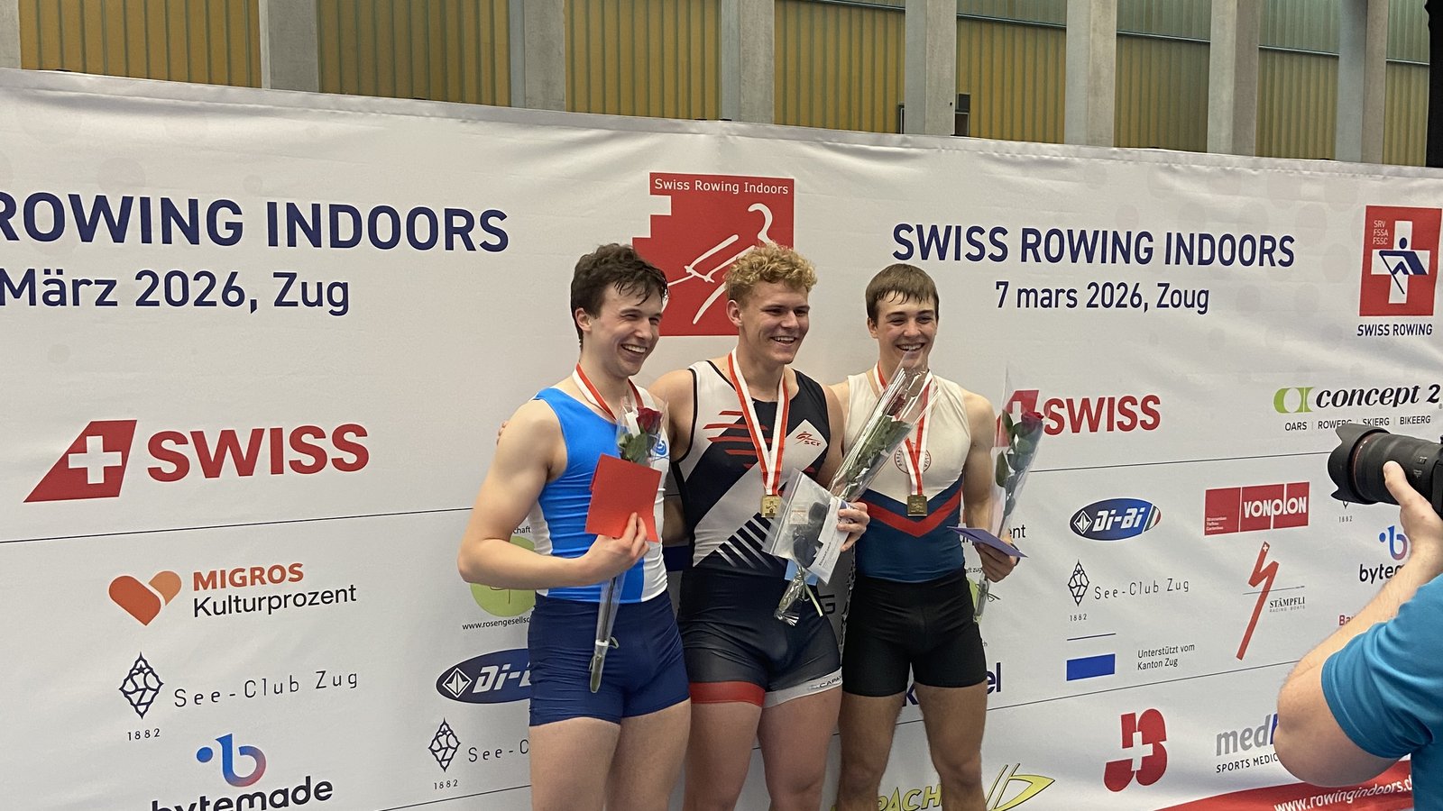 Erfolg beim „Swiss Indoor Rowing“