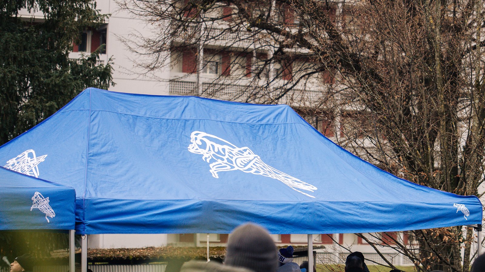 Fanzone beim Heimspiel gegen den FC Lugano