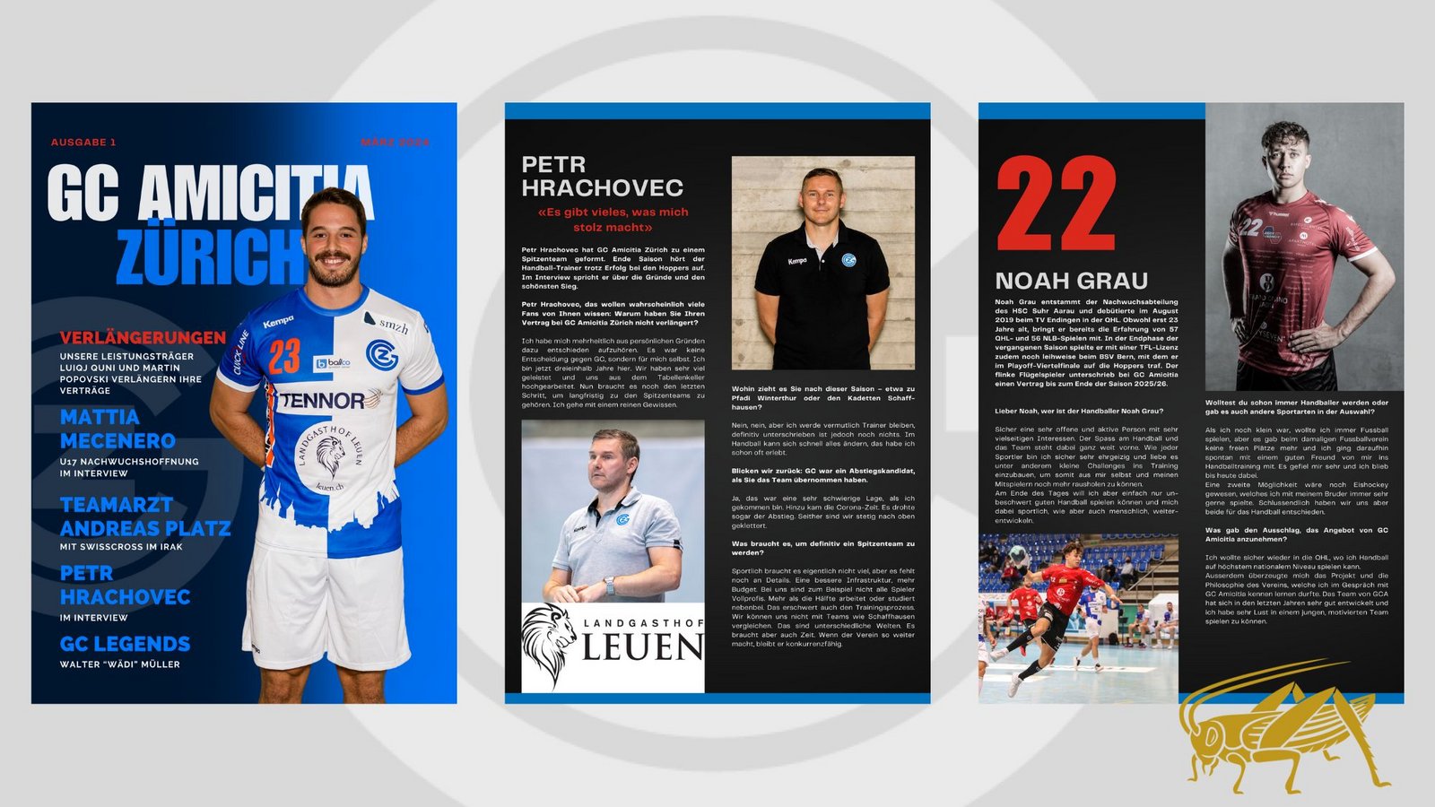 QHL: Die erste Ausgabe des GC Ami Magazins ist da!