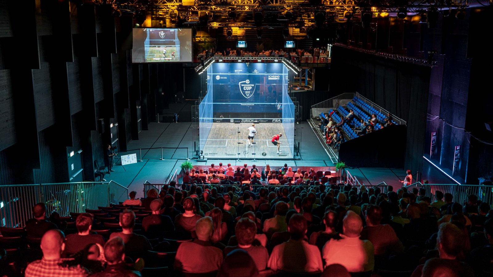 SQUASH IM HERZEN DER STADT ZÜRICH