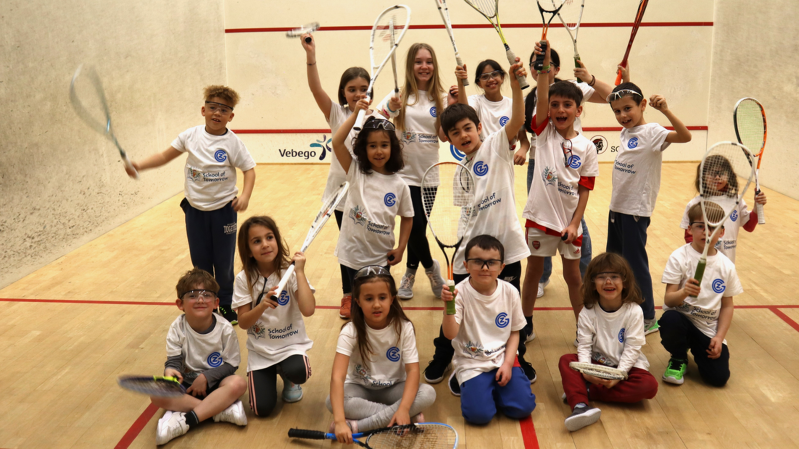 Ein Schulnachmittag bei GC Squash