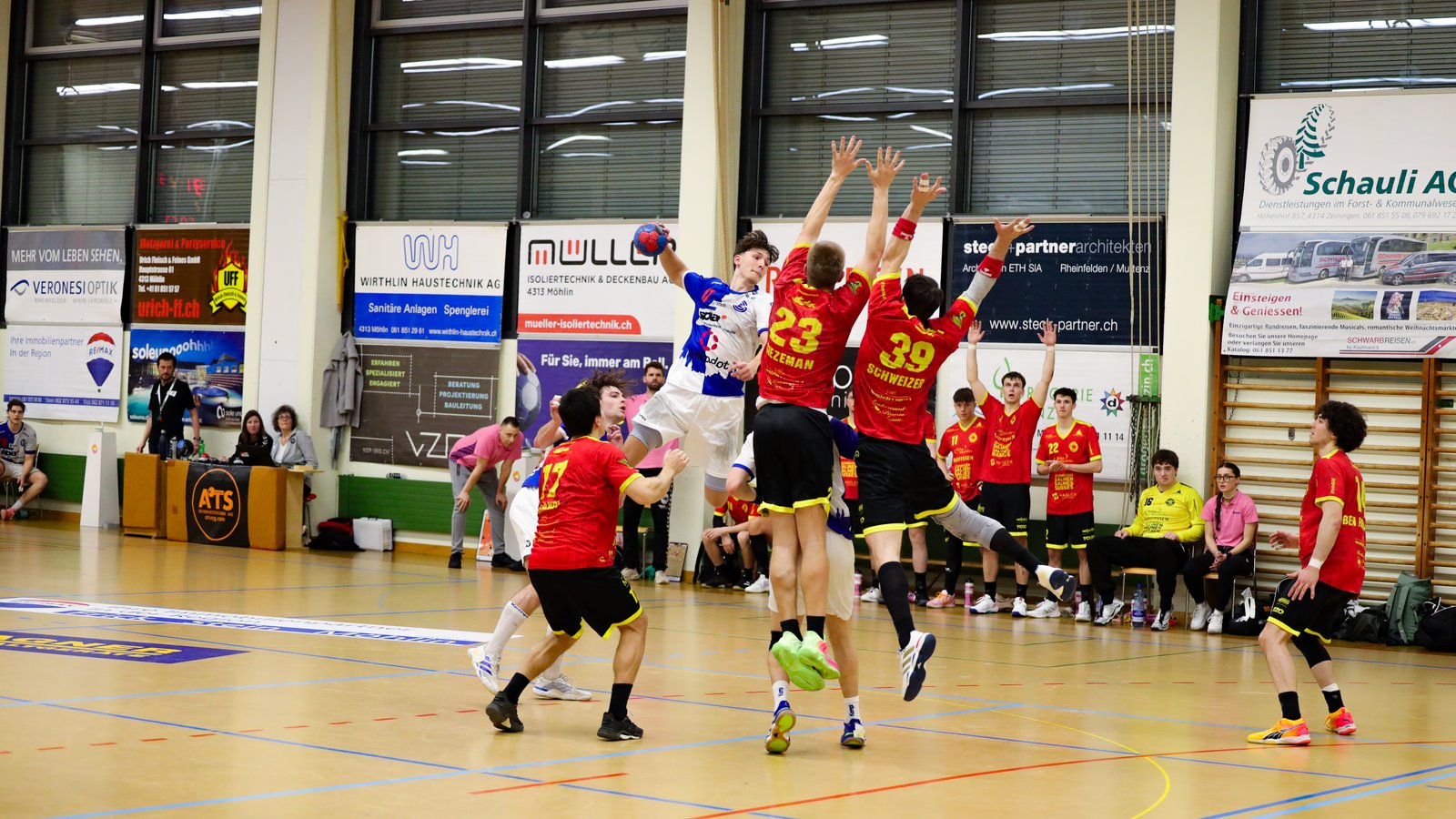 MNLB: TV Möhlin - SG GCA/HCK, 31:32 (15:16)