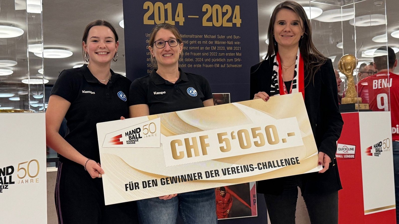 TRIUMPH AN DER VEREINS-CHALLENGE