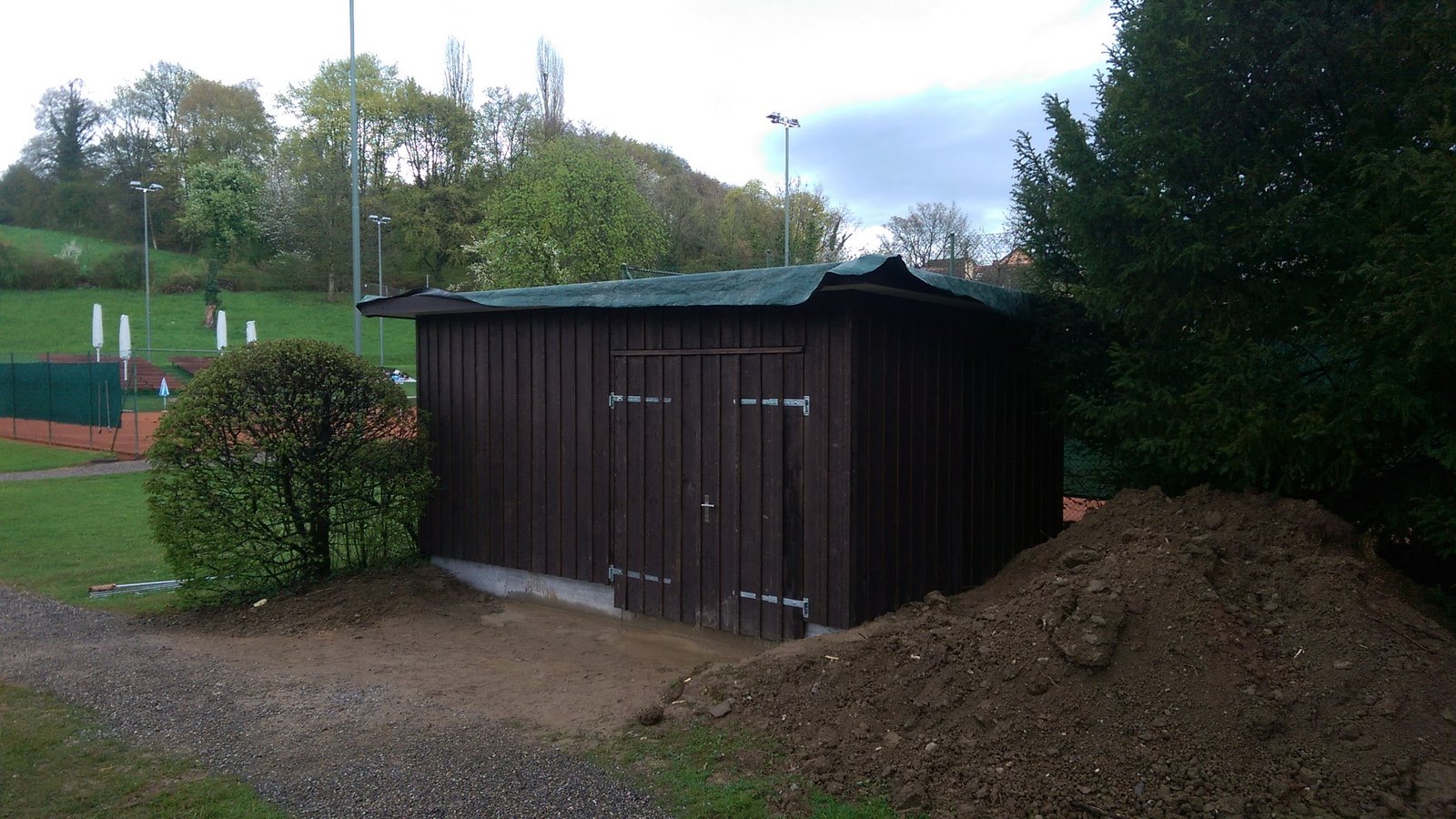 Neuer Geräteschuppen (2016)