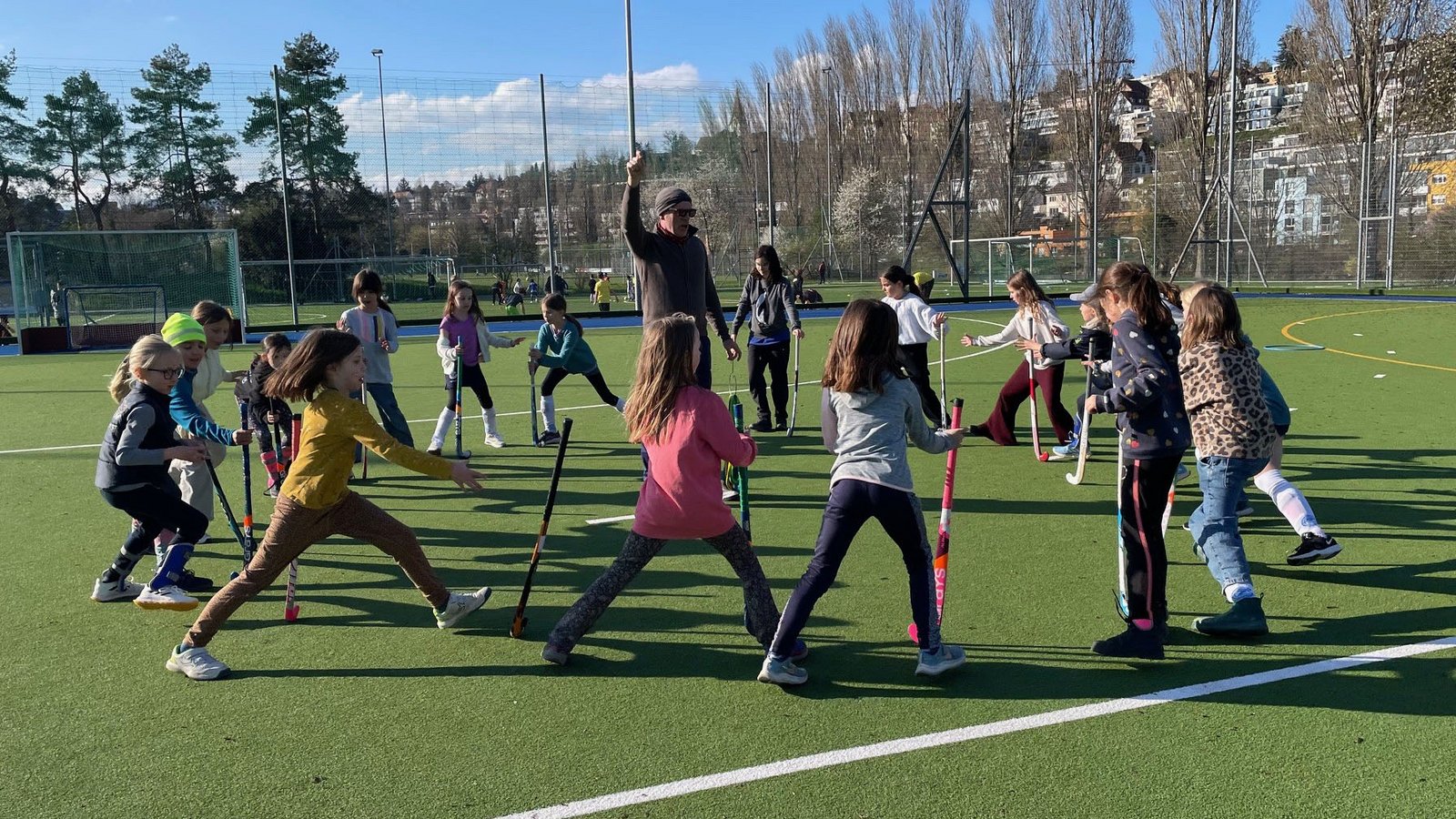 NACHWUCHSFÖRDERUNG BEI GC LANDHOCKEY