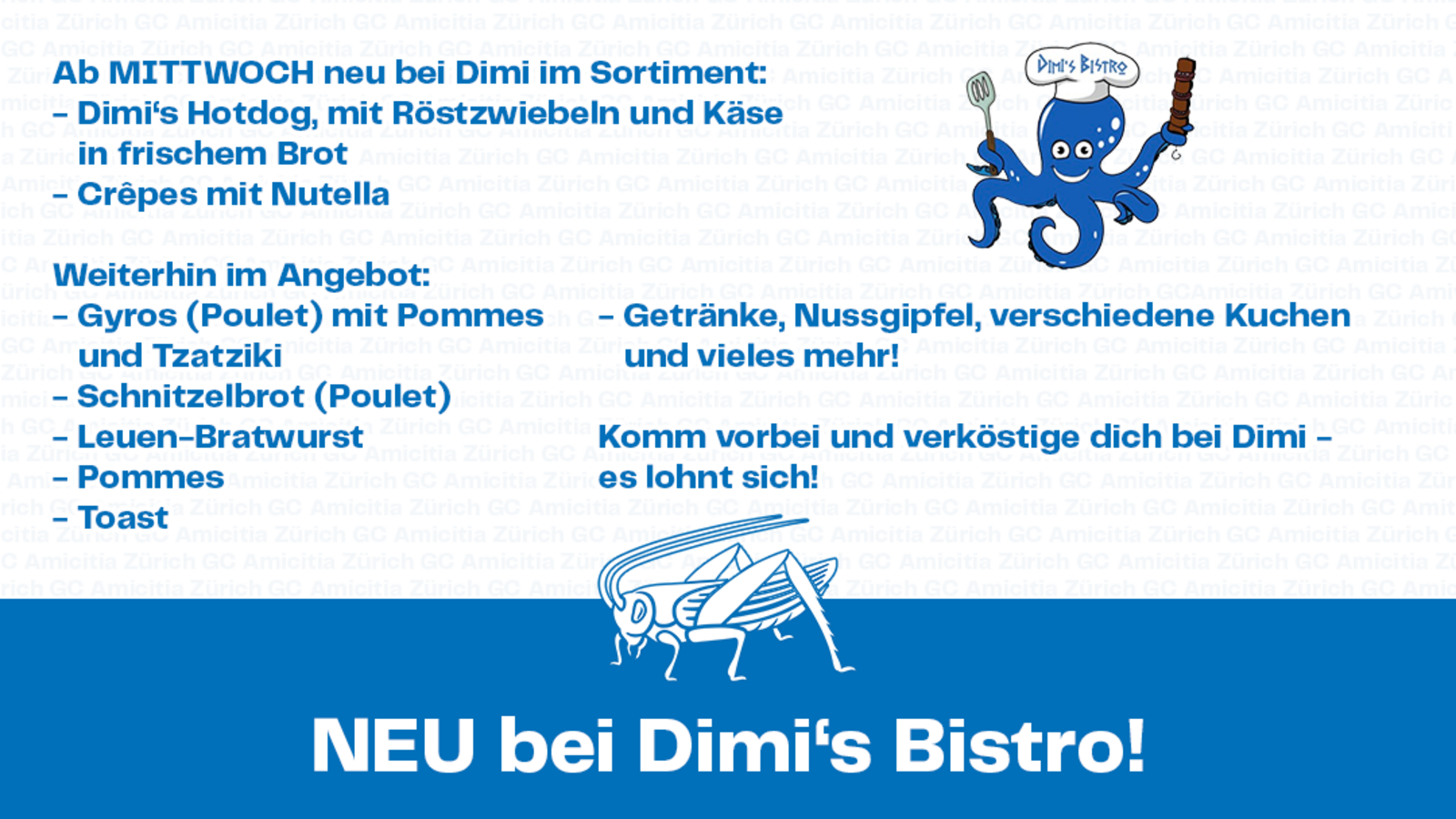 Dimi's Bistro: NEU Dimi's Hotdog und Crêpes!