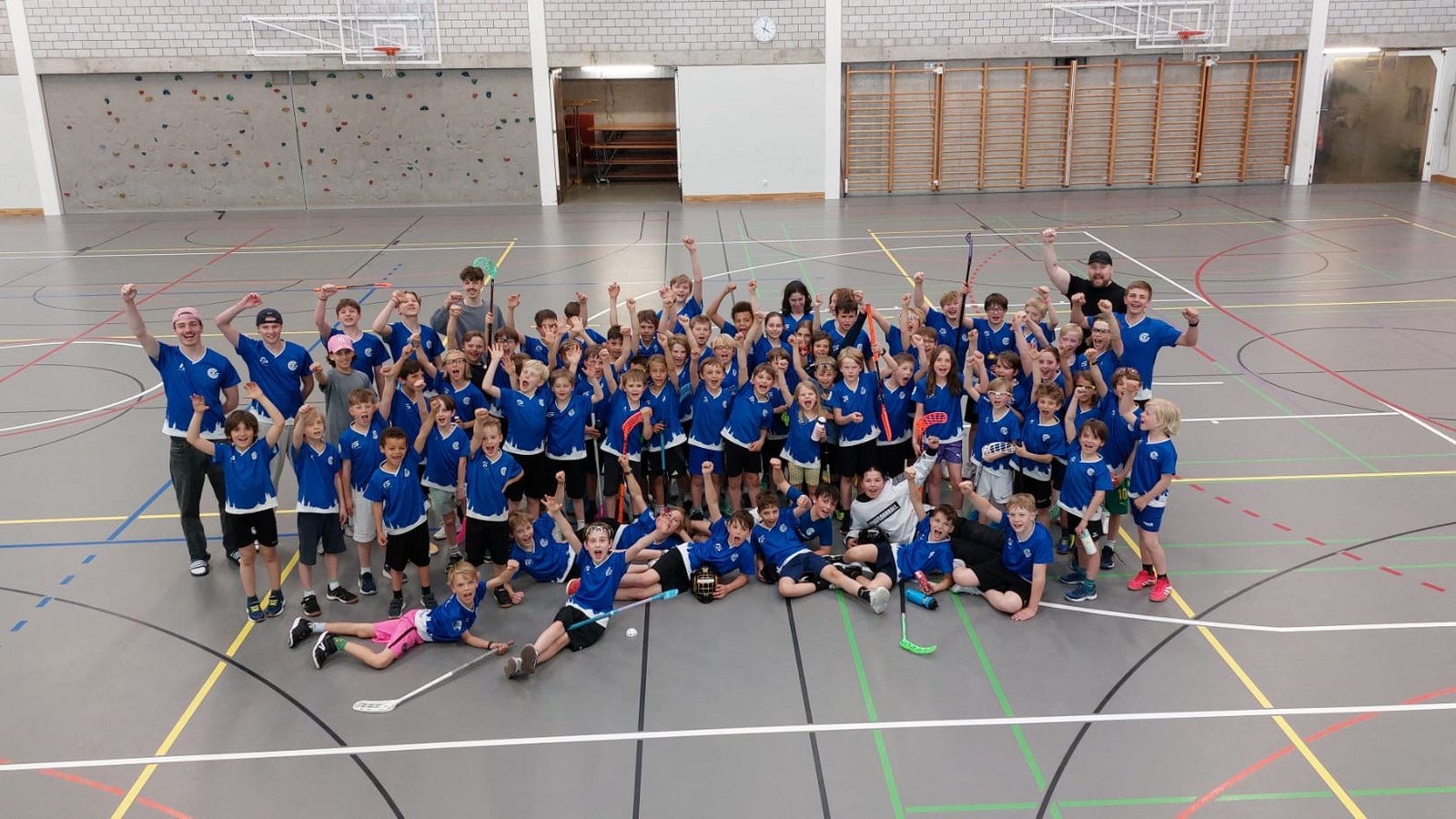 Erfolgreiche Premiere des GC Unihockey Kids Camps