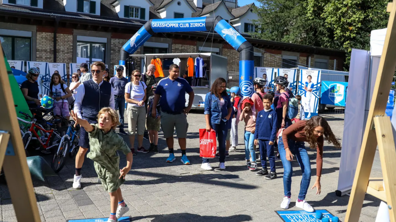 GC SORGTE AM SLOWUP ZÜRICHSEE FÜR UNTERHALTUNG