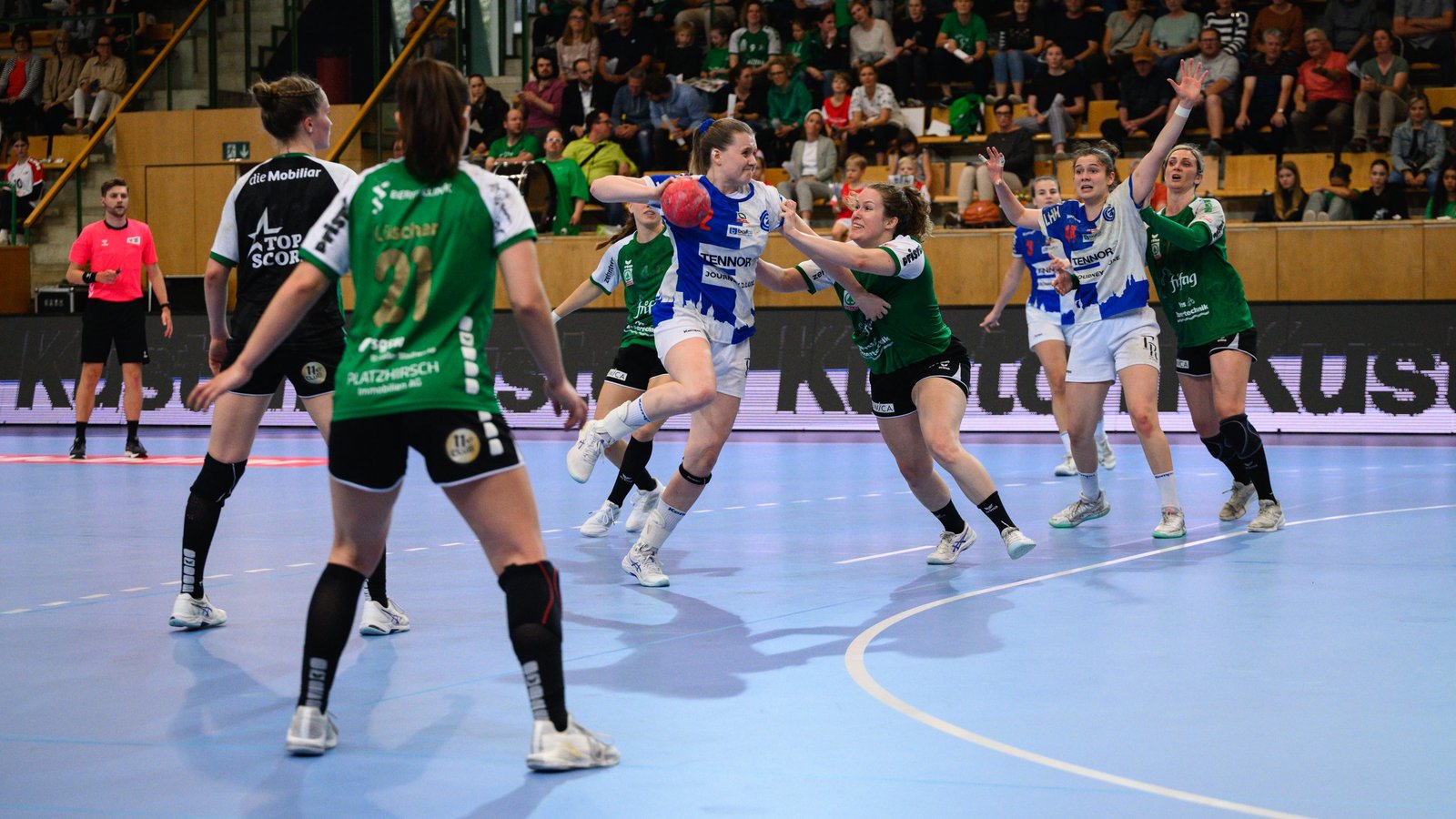 SPL: Knappe Niederlage im ersten Playoff Finalspiel