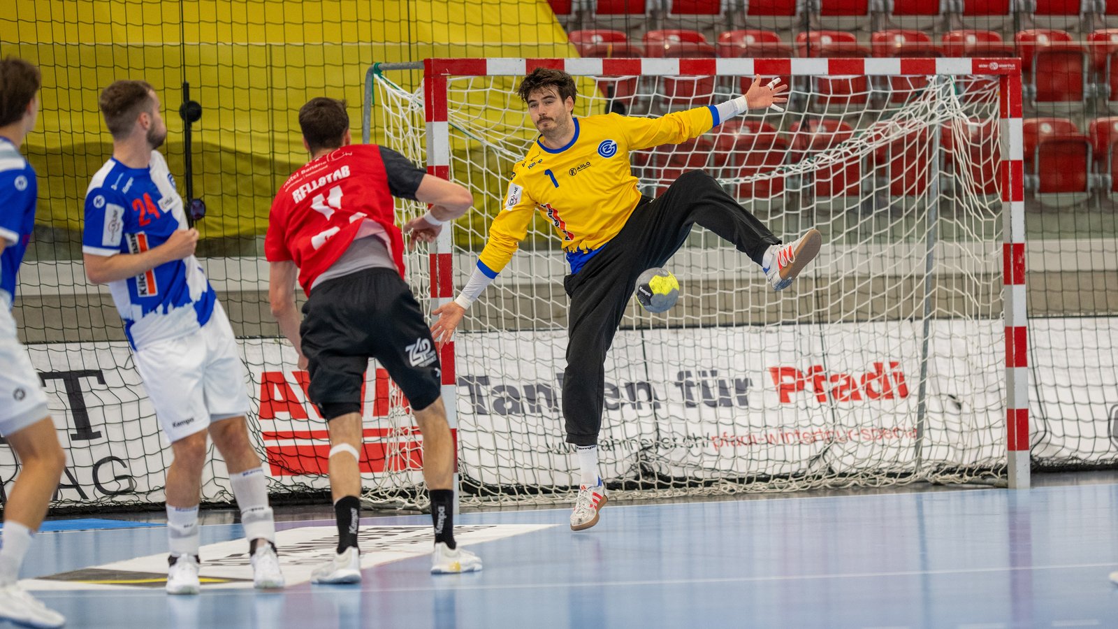 QHL: Pfadi Winterthur - GCA, 38:36 (16:16)
