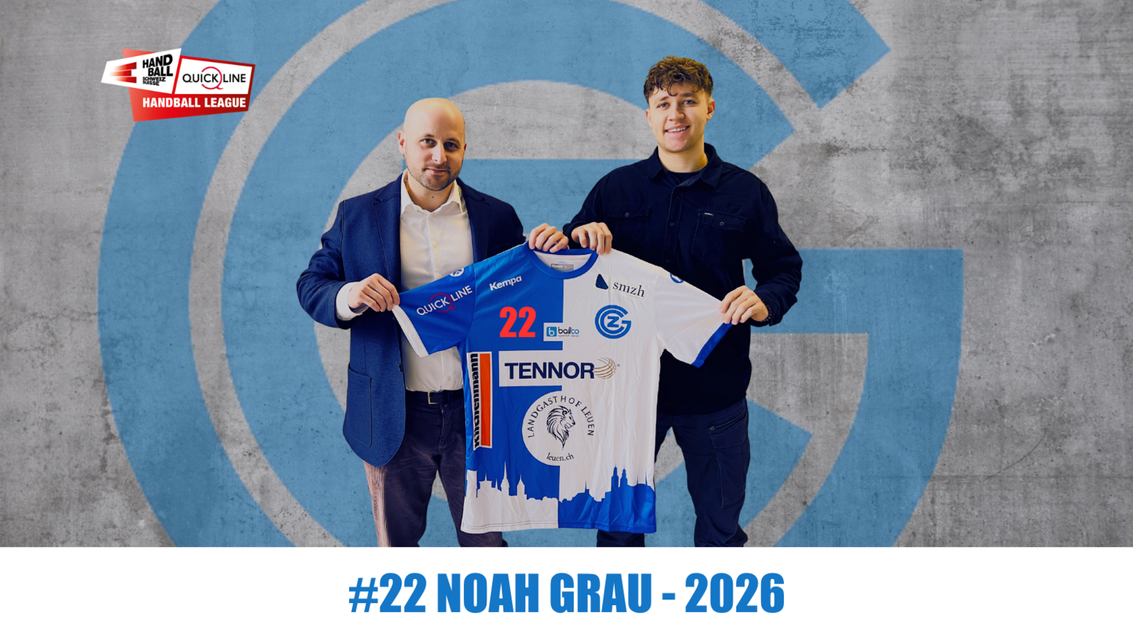 QHL: Noah Grau wechselt zu GC Amicitia Zürich - Adi Blättler verlässt den Verein