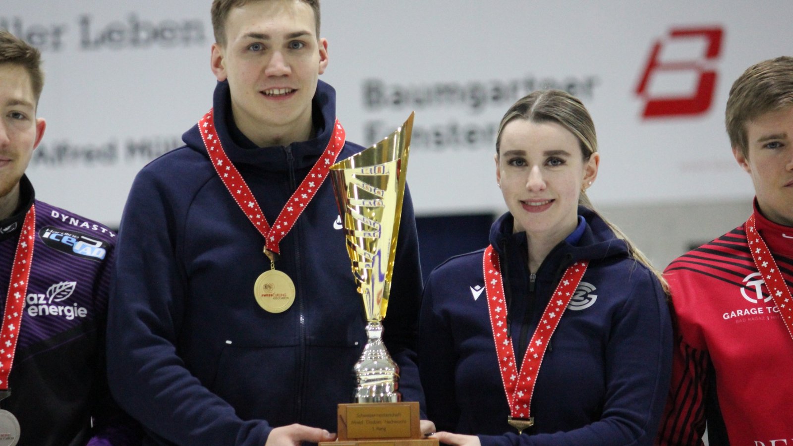 GC ist Mixed Doubles Nachwuchs Schweizermeister