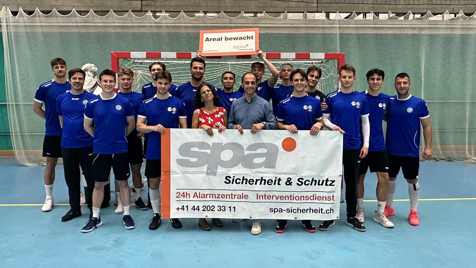 NLB: spa Sicherheit & Schutz wird stolzer Sponsor von GC Amicitia Zürich