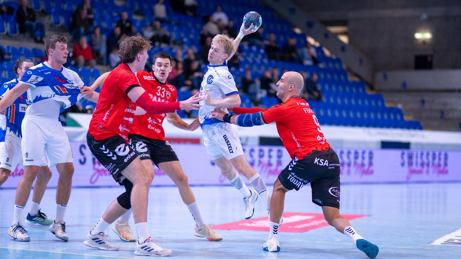 QHL: GCA - HSC Suhr Aarau, 27:28 (15:10)